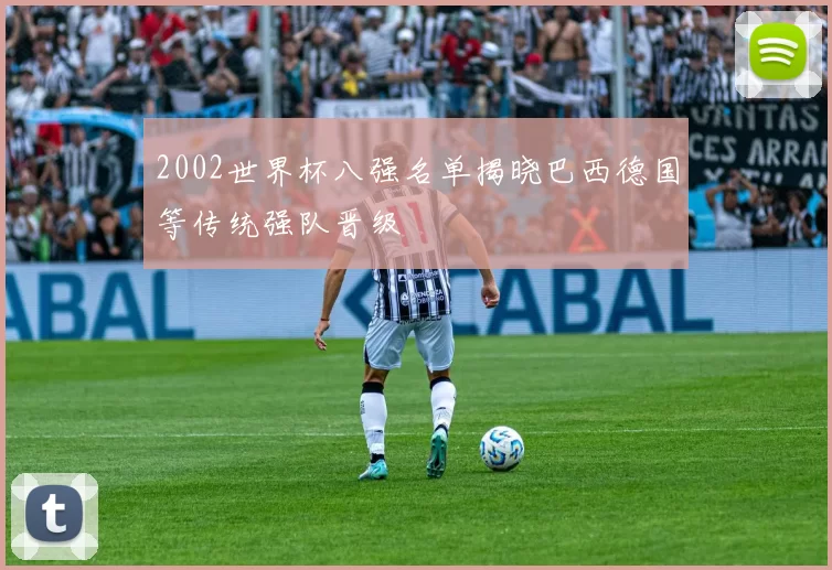 2002世界杯八强名单揭晓巴西德国等传统强队晋级