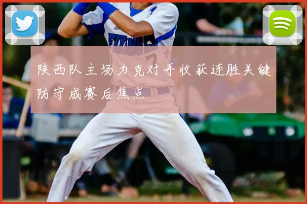 陕西队主场力克对手收获连胜关键防守成赛后焦点
